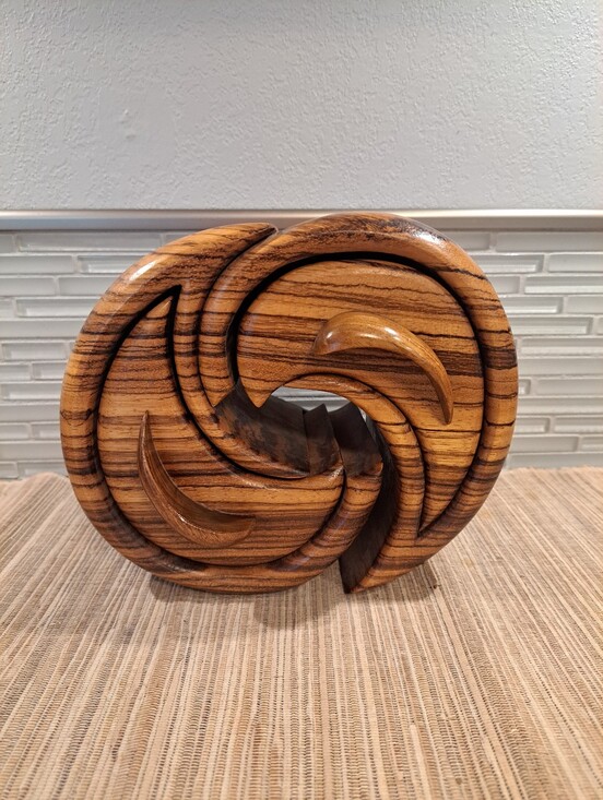 Jewelry - Handmade Bandsaw Wooden Jewelry Trinket Box